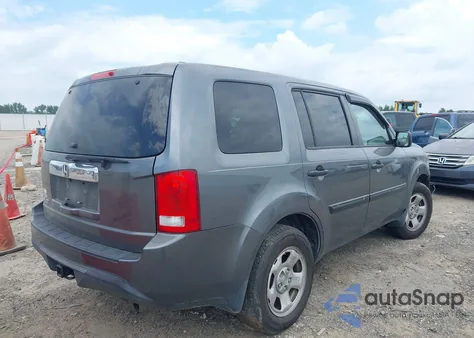 2013 Honda Pilot Lx из США, поврежденный, VIN 5FNYF3H20DB007465